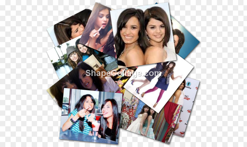 Demi Lovato Selena Gomez Princess Protection Program Collage PNG