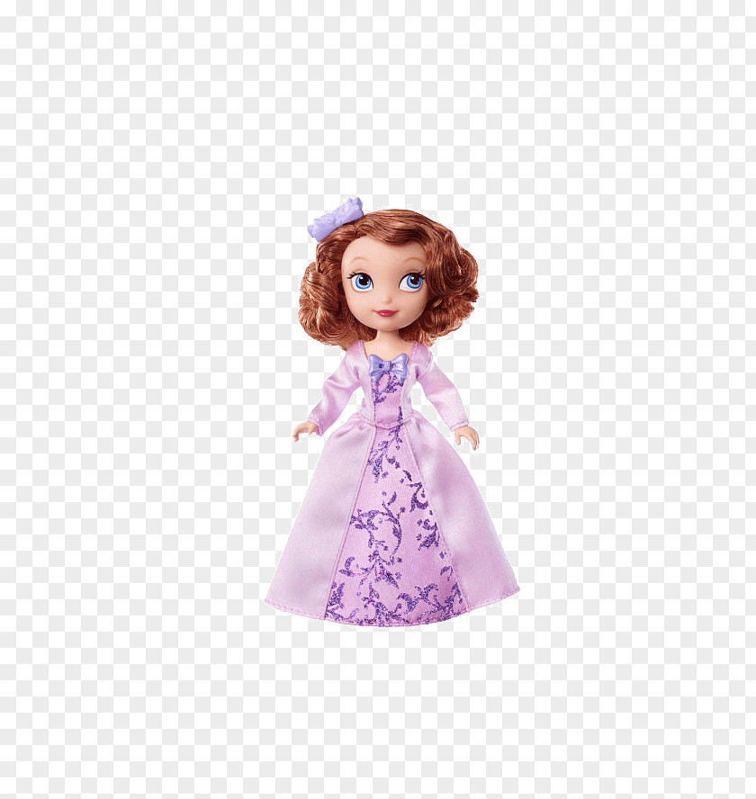 Purple Doll Sofia The First Dress Toy Gown PNG