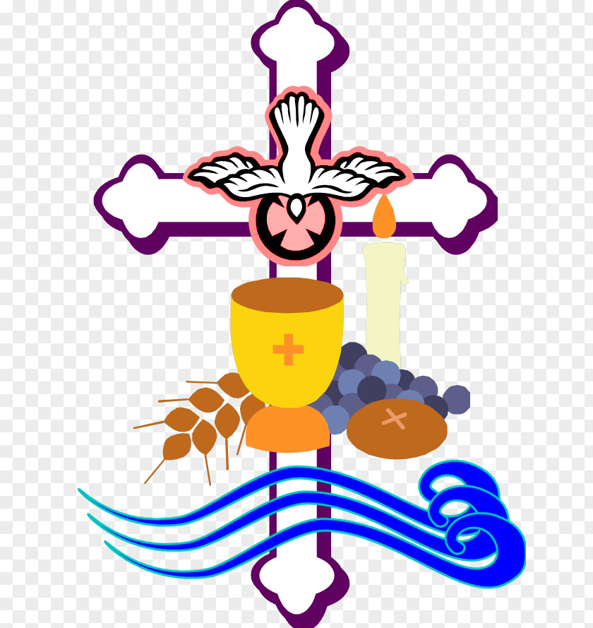 Baptism Bible Christian Cross Coloring Book Religion Clip Art PNG
