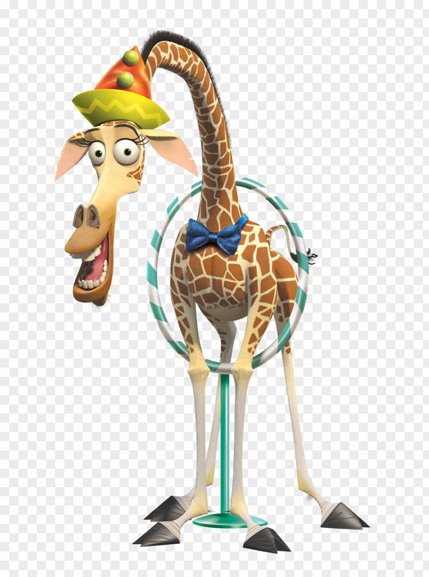 Cute Cartoon Circus Giraffe Northern Madagascar Illustration PNG