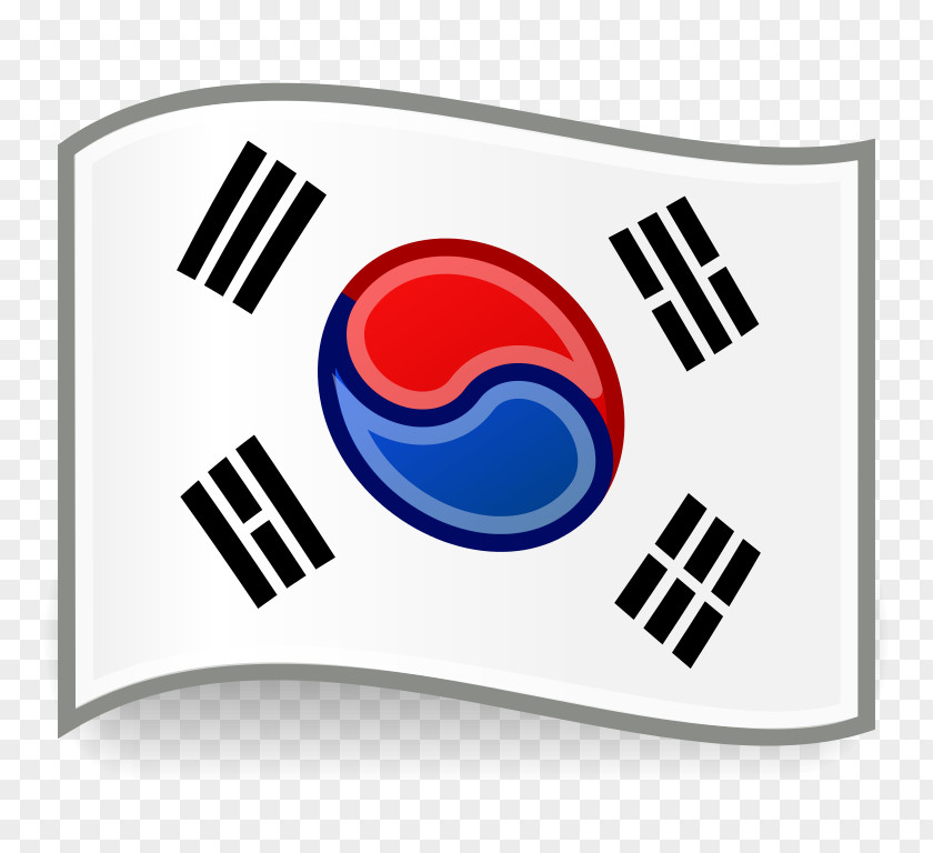 Flag Of South Korea North Design PNG