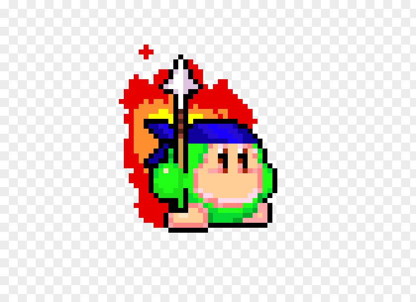 Flame Pixel Art Waddle Dee Clip Kirby 64: The Crystal Shards PNG