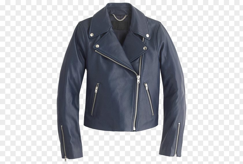 Jacket Leather Coat Blouson PNG