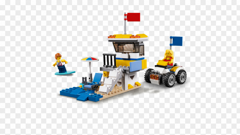 Toy LEGO Creator Sunshine Surfer Van PNG