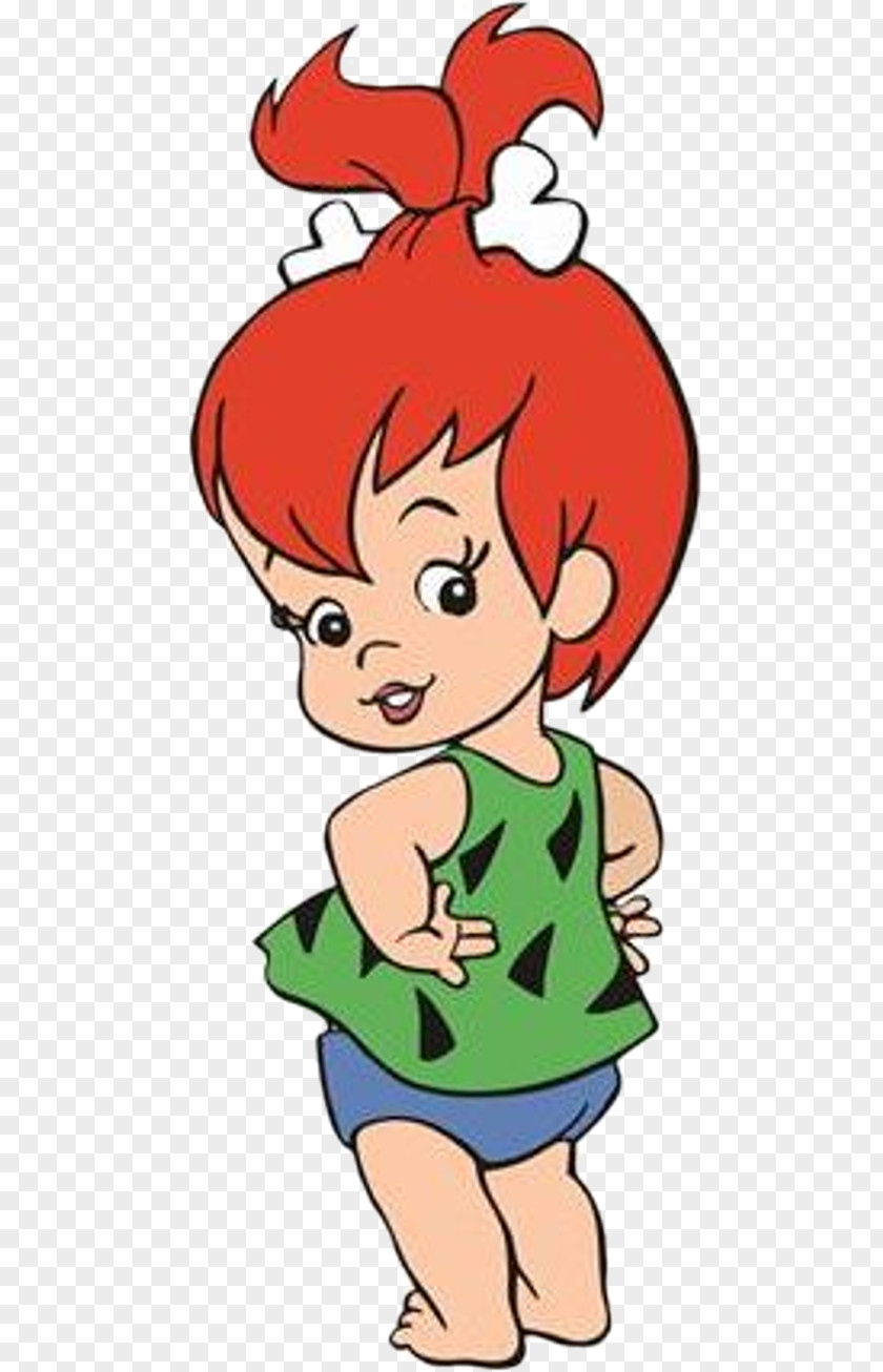 Child Thumb Pebbles Flintstone Cartoon PNG