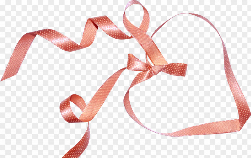 Deco Pink Ribbon Love PNG