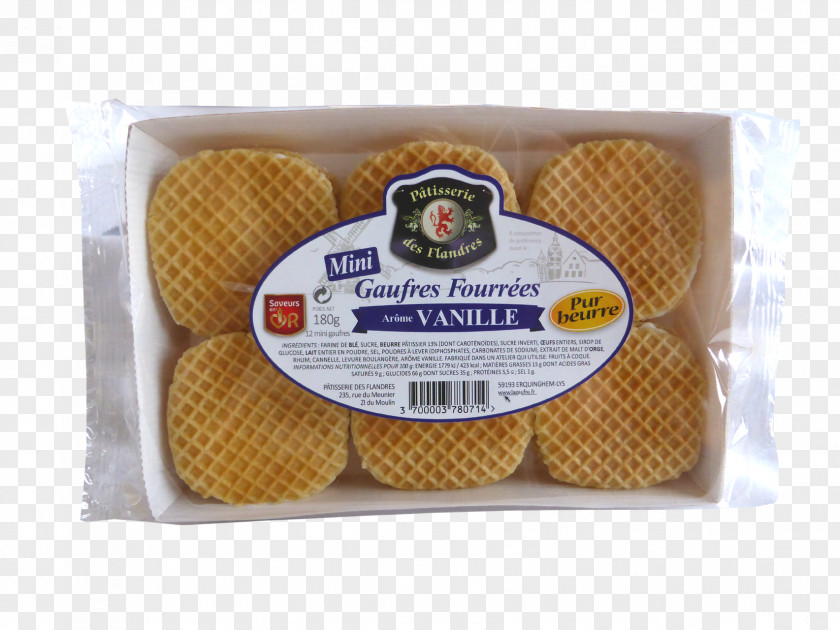 Gaufrette Wafer Ingredient PNG