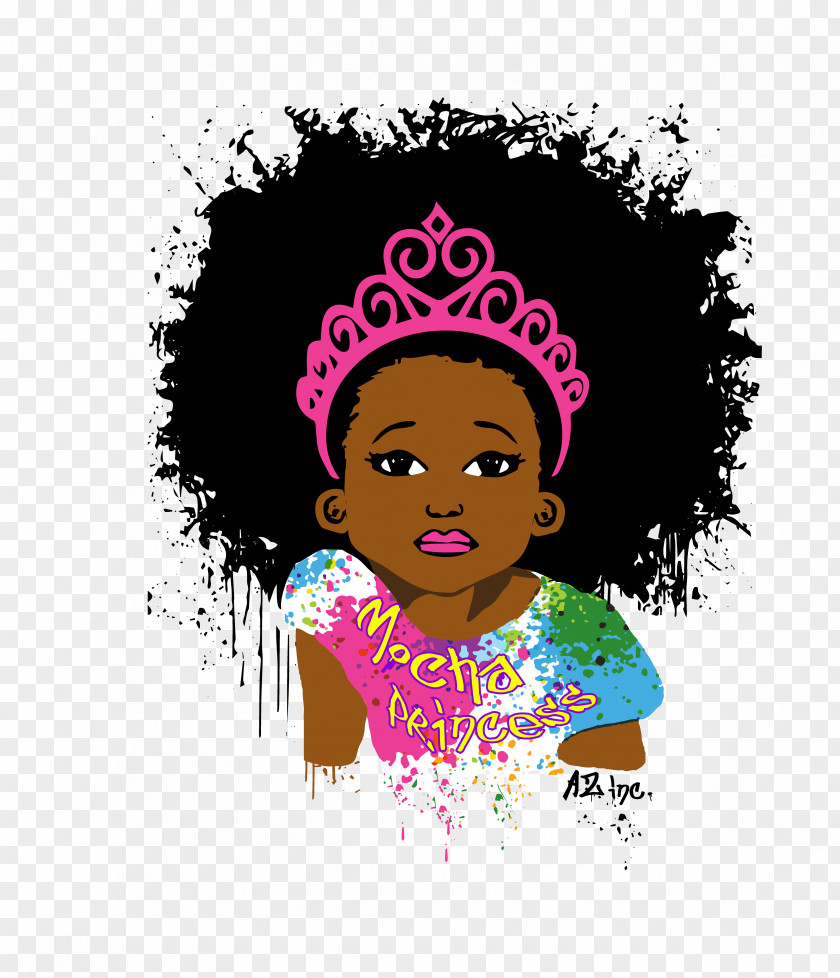 Woman Afro Arizona Cartoon PNG