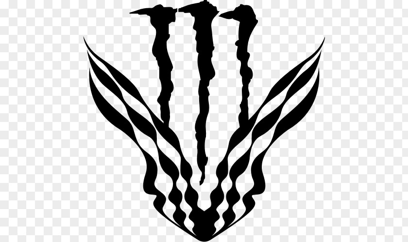 Drink Monster Energy Logo Decal PNG