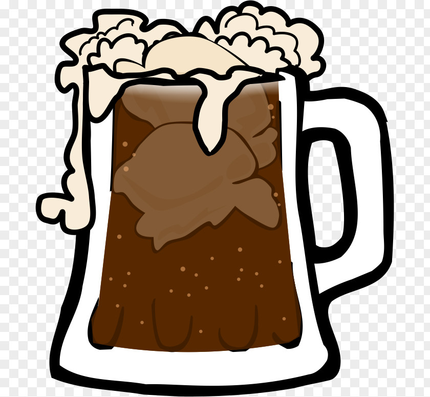 Ice Cream Root Beer Float Fizzy Drinks PNG