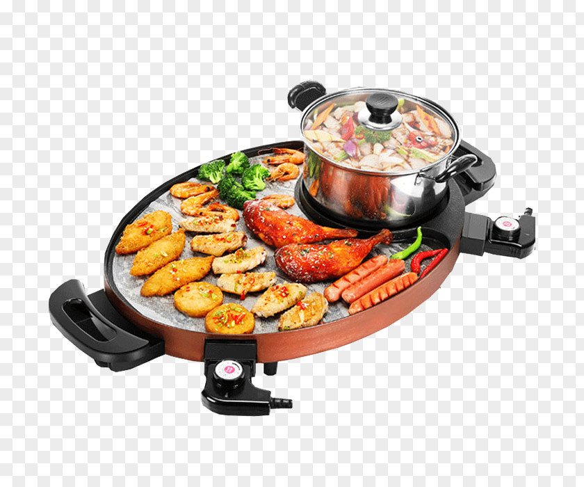 Korean Shabu-shabu Barbecue Material Hot Pot Furnace Teppanyaki PNG