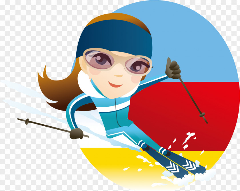 Skiing Les Trois Vallées Ski Resort Clip Art PNG