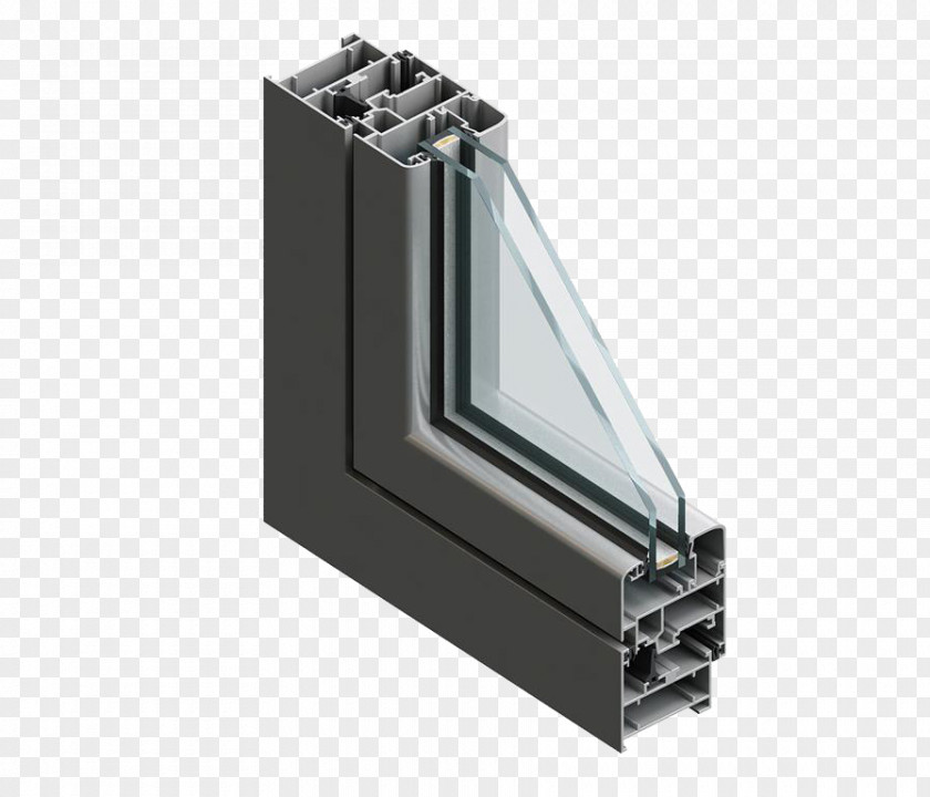 Window Depth Aluminium Thermal Break PNG