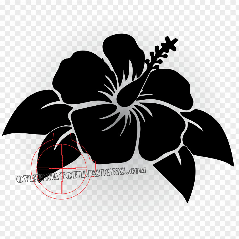 Hawaiian Hibiscus Clip Art PNG