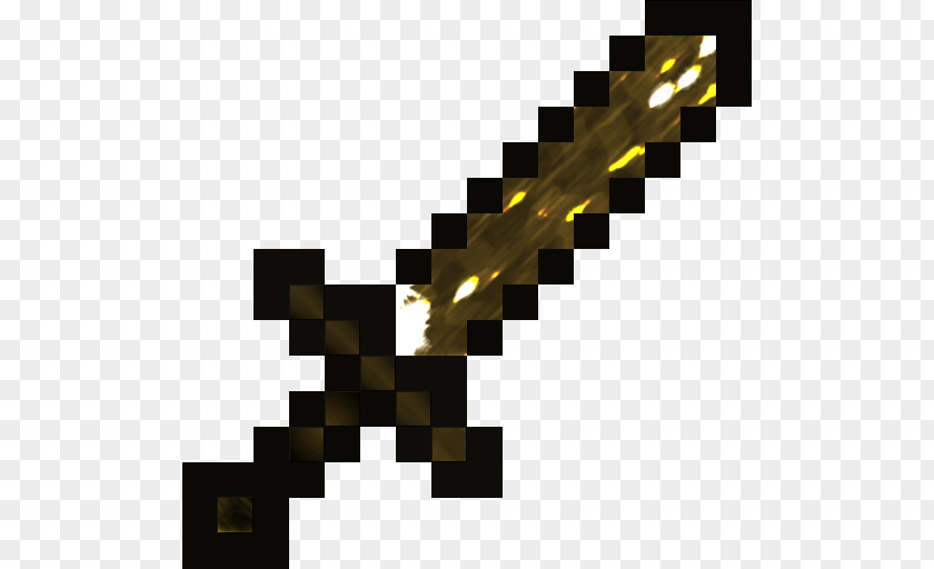 Minecraft Sword Terraria Red Stone Mod PNG