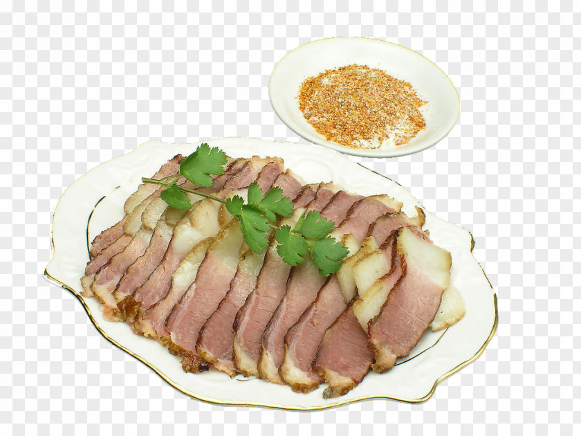 Sichuan Bacon Cuisine Curing Meat PNG