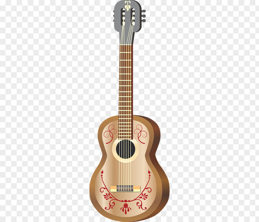 Slide Guitar Vihuela Music Cartoon PNG