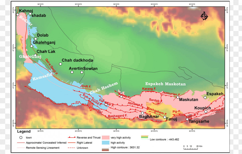 Tectonic Diagram Geologic Map Jazmurian District Rural ResearchGate GmbH PNG