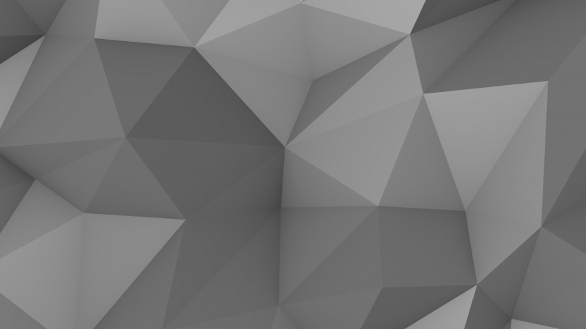 Black Background Grey Polygon Desktop Wallpaper PNG