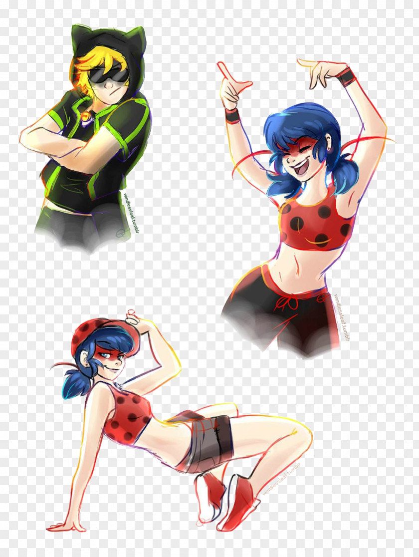 Ladybug Adrien Agreste Marinette Dupain-Cheng Plagg YouTube Dance PNG