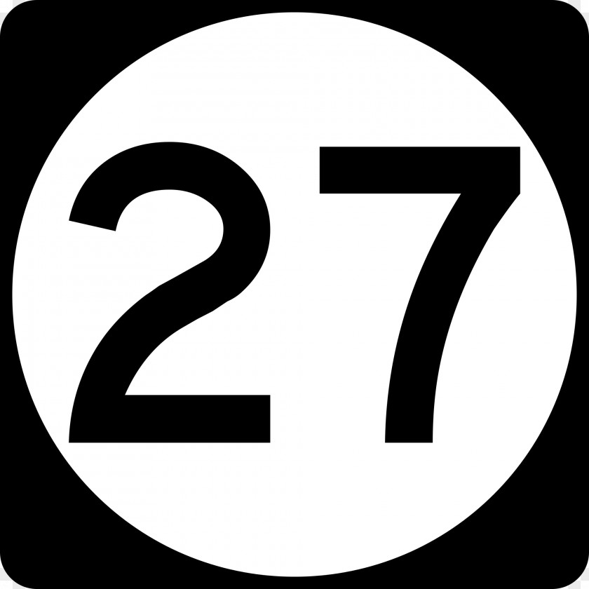 Number New Jersey Route 24 York City State Highways In 27 U.S. PNG