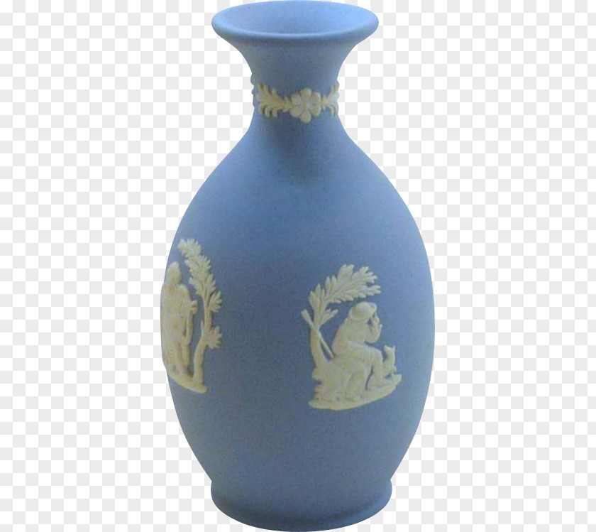 Vase Ceramic Pottery Cobalt Blue PNG