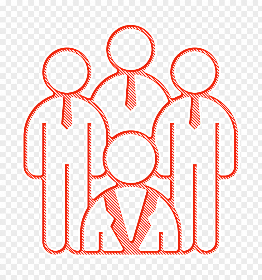 Business Strategy Icon Leader Differentiation PNG