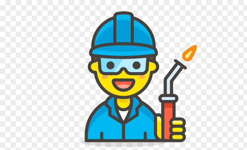 Smiley Laborer Factory Clip Art PNG