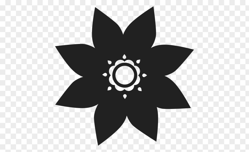 Symbol Logo Circle Flower PNG