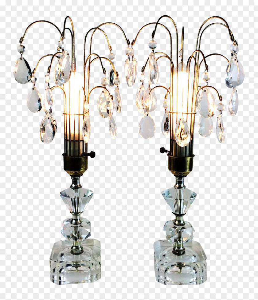 Crystal Lamp Light Fixture Jewellery PNG