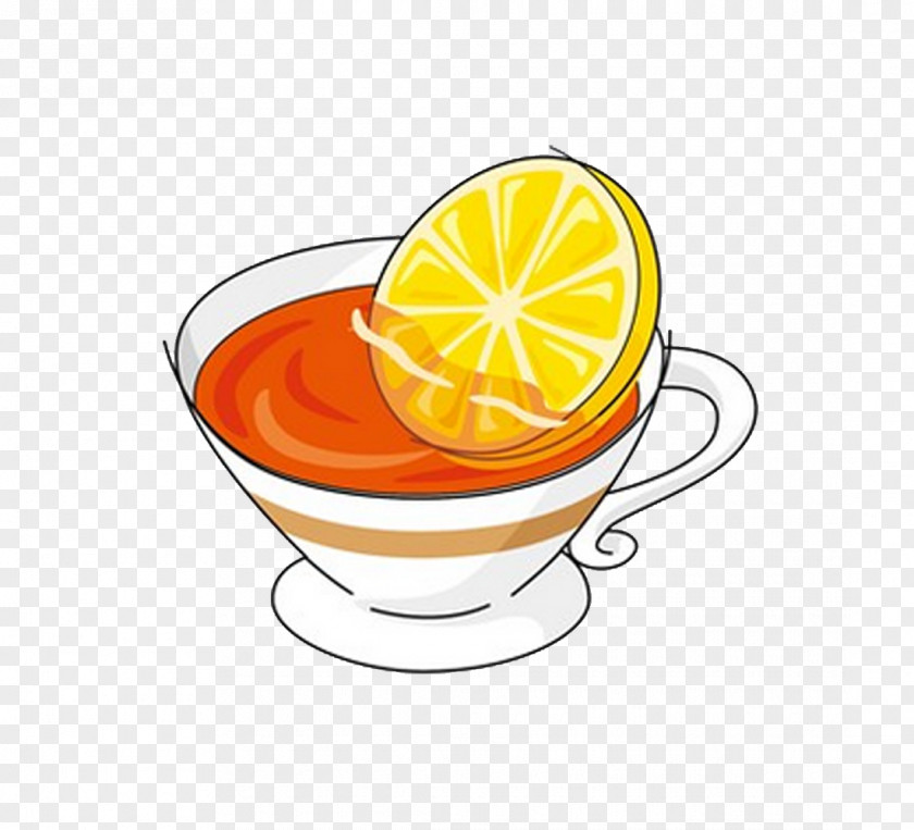 Cup Juice Tea Lemon PNG