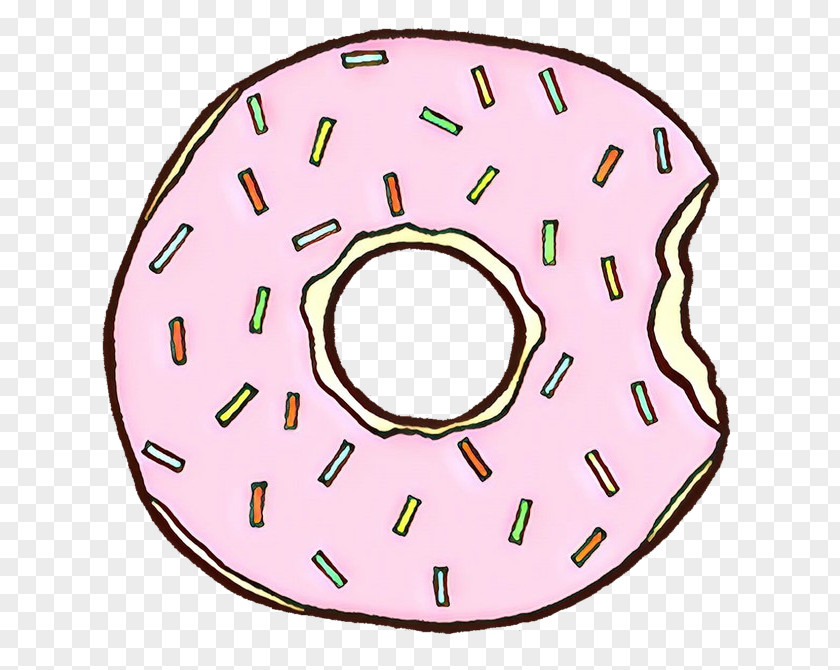 Doughnut Pink Circle Clip Art PNG