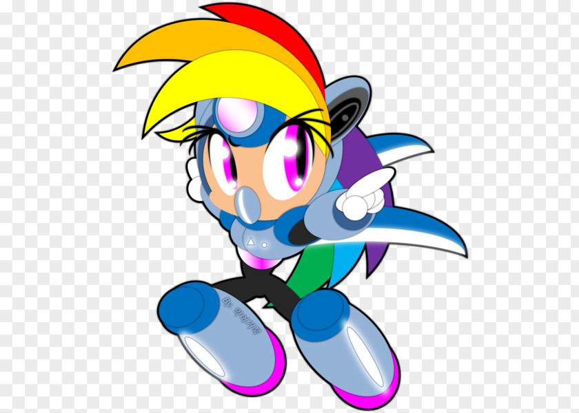 Jumping Ninja Forest Dash Mega Man & Bass Rainbow X Equestria PNG