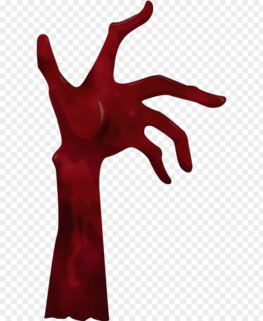 Material Property Thumb Red Finger Hand Maroon Arm PNG