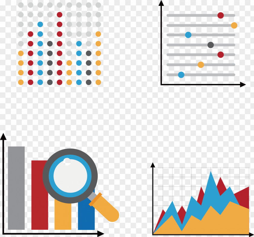 PPT Report Material Vector Chart Icon PNG
