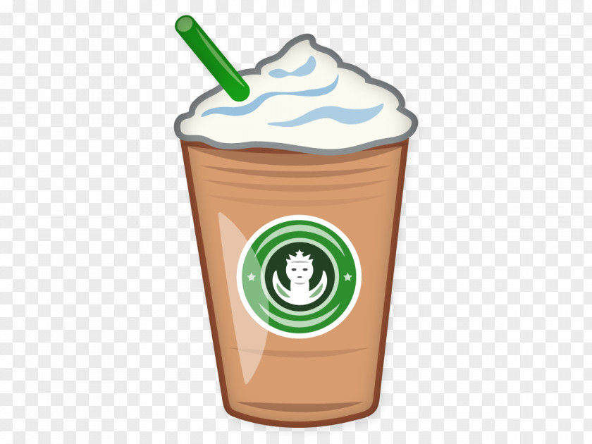 Starbucks Coffee Art Emoji IPhone PNG