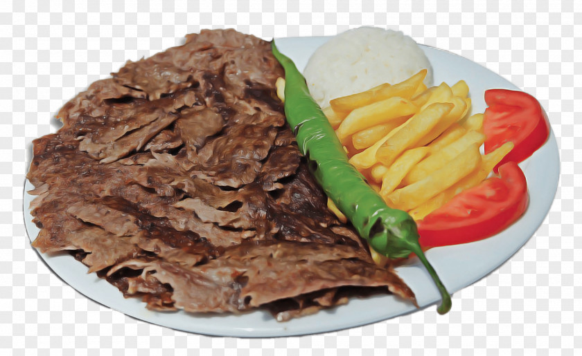 Steak Doner Kebab Dish Cuisine Food Roast Beef Ingredient PNG