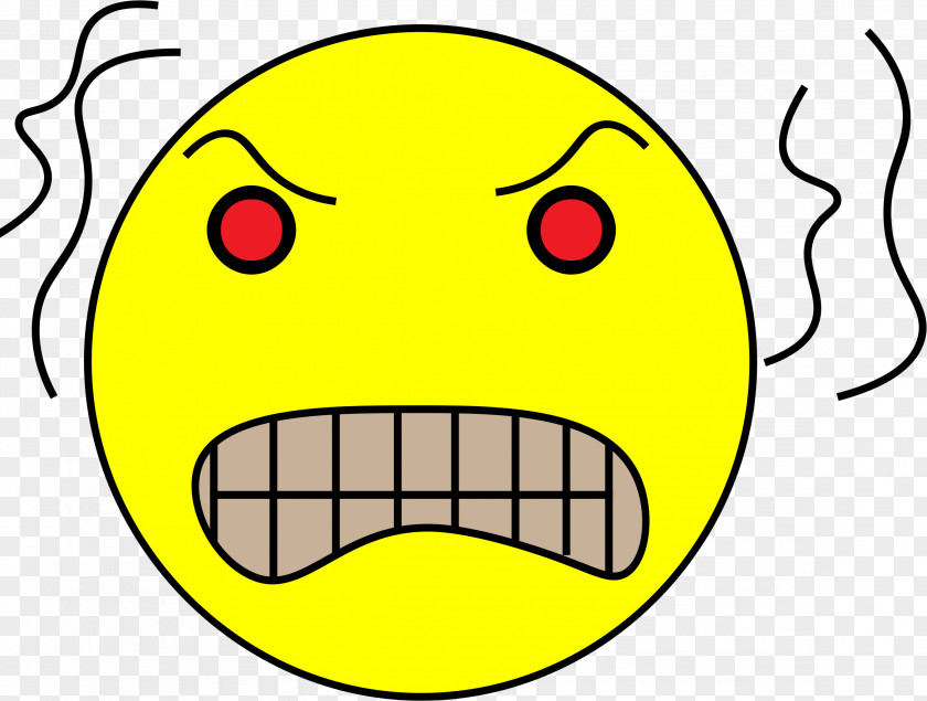 Angry Smiley Emoticon Drawing Clip Art PNG