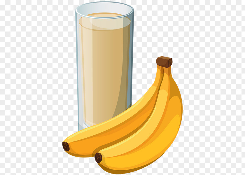 Banana Cocktail Fruit Smoothie Juice PNG