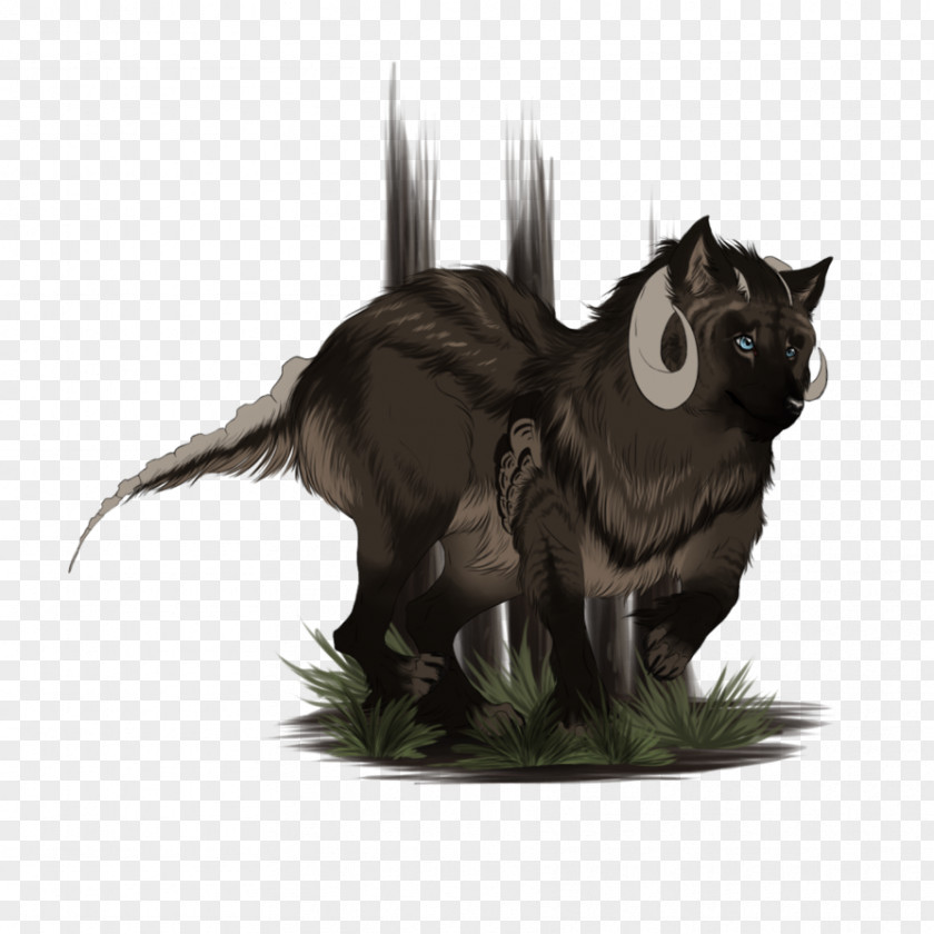 Cat Whiskers Snout Tail Legendary Creature PNG