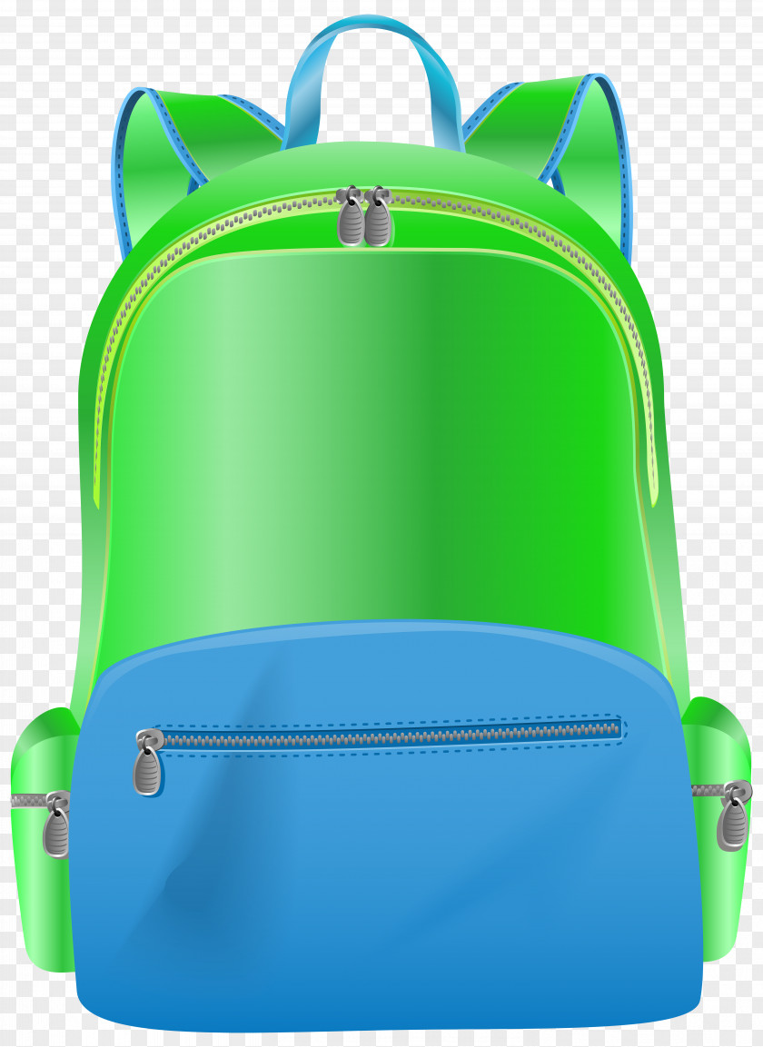 For Back Pack Backpack Green Blue Image Clip Art PNG