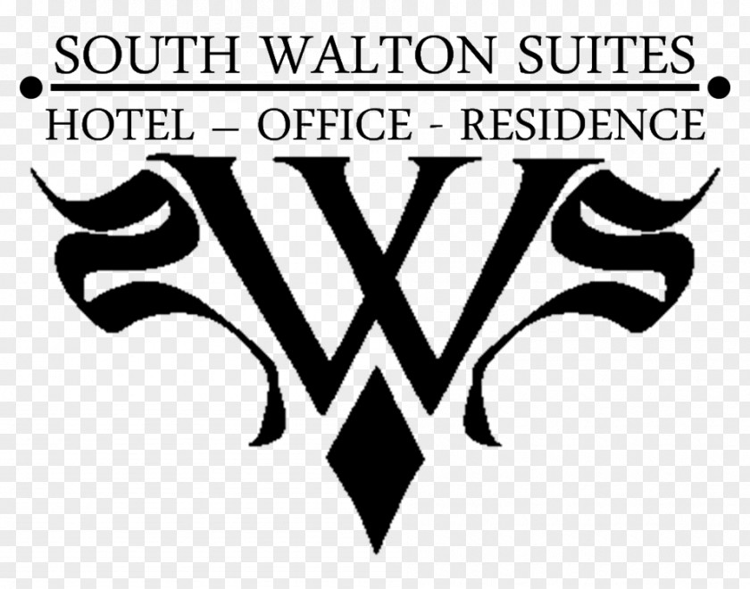 Line Logo South Walton Suites Brand Font PNG