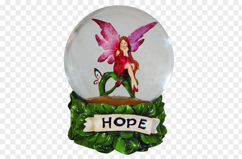Water Globe The Fairy With Turquoise Hair Snow Globes Legendary Creature Figurine PNG