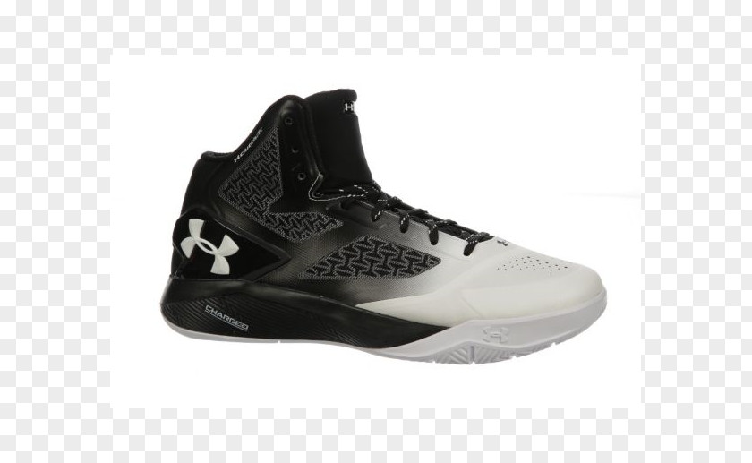 White Fade Sneakers Basketball Shoe Under Armour PNG