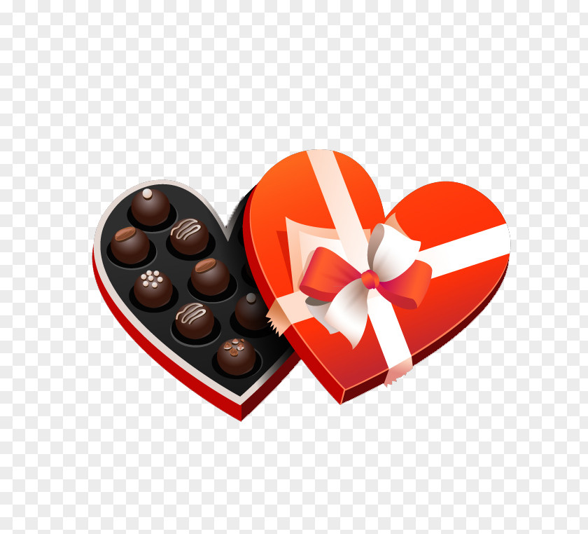 Chocolate Gift Of Love Vector Material Valentines Day 2018 World Propose PNG