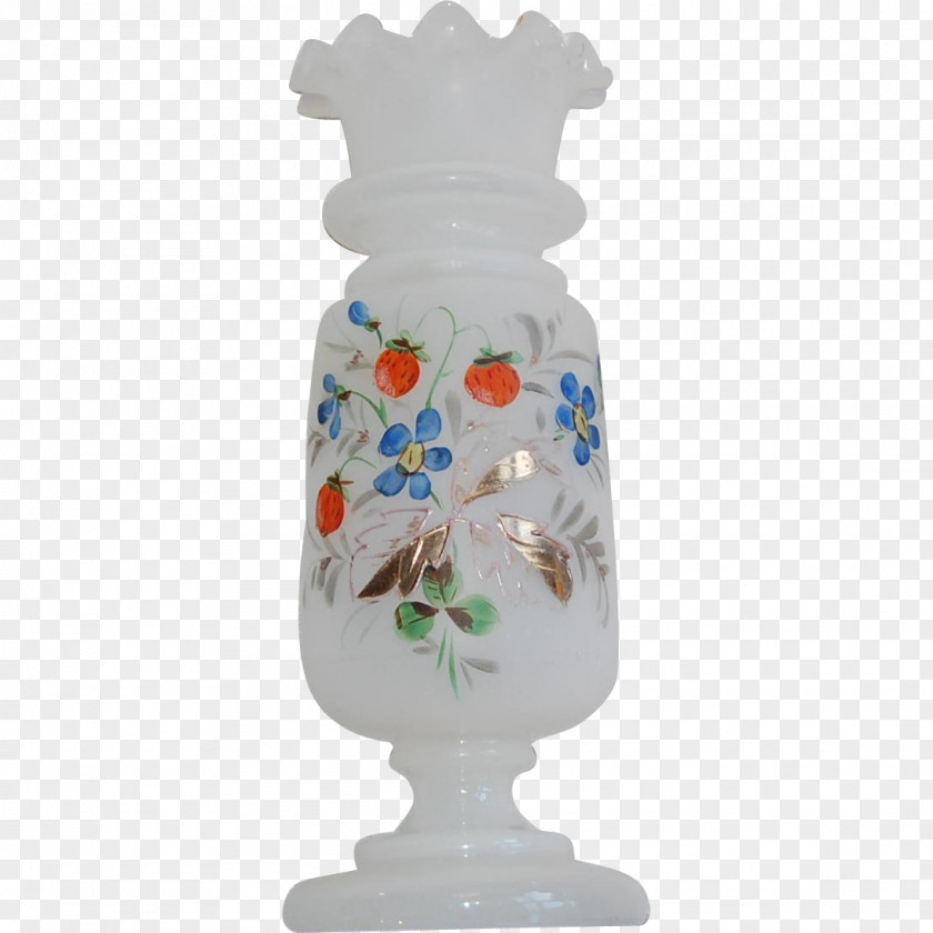 Forget Me Not Vase Ceramic Glass Artifact PNG