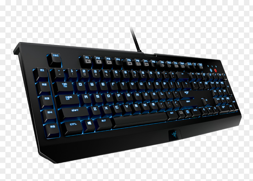 Gaming Keyboard Computer Razer BlackWidow Ultimate (2016) X Chroma Inc. Keypad PNG