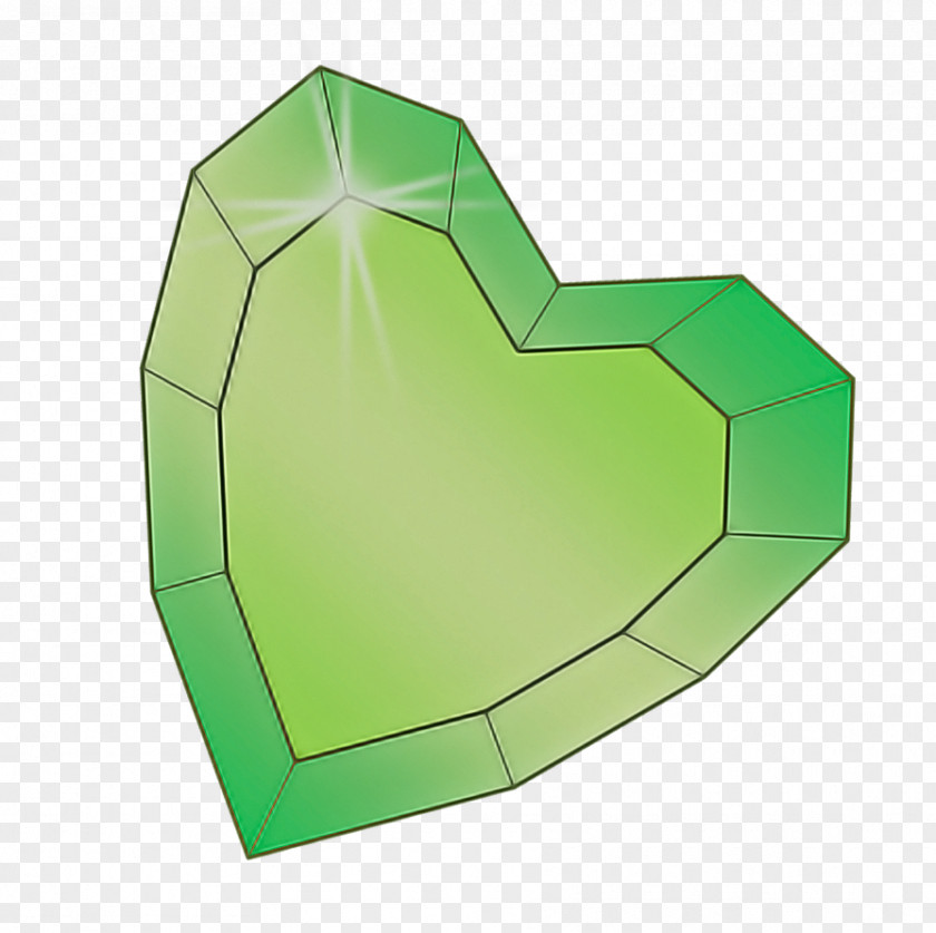 Green Heart Diagram Symbol PNG