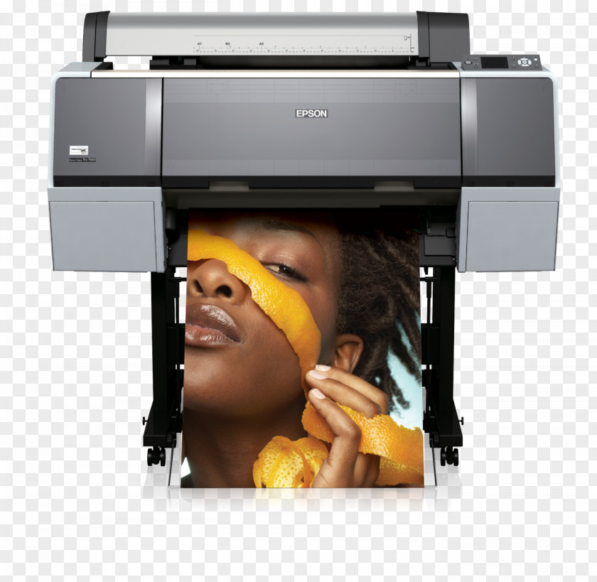 Printer Epson Wide-format Inkjet Printing PNG