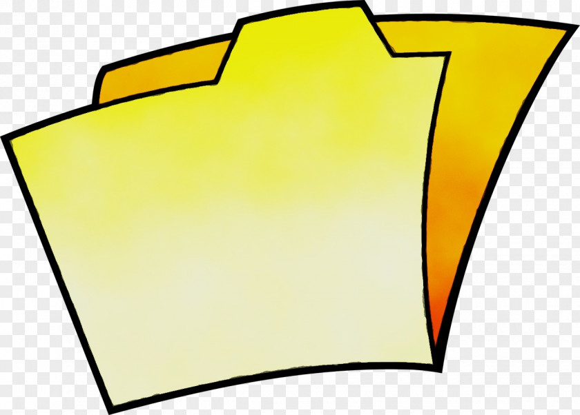 Yellow System Resource Watercolor Background PNG